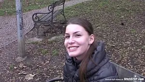 Bitch Stop Zena Little gets fucked by horny dude