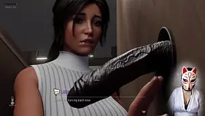 CROFT Adventures ep 4 Lara making BBC cum
