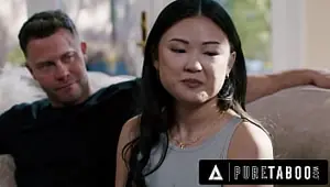 PURE TABOO Shocked Lulu Chu Discovers BDSM Sex Tape From Neighbors Seth Kimmy Kimm