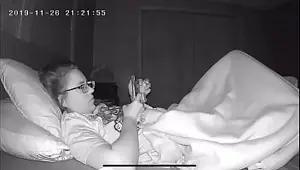 h. Senior Gets Frustrated Trying to Cum REAL Hidden Cam