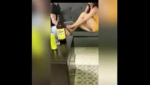 Sex in the PARTY With Hot Latina! Amateur Threesome in University Party! Two Guys and One Hot Latina Student Girl ! Real Homemade! FULL