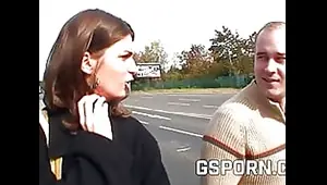 Real czech street anal fucking for money