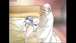 Hentai teenie jerking old cock