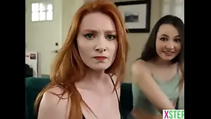 Stepsister And Her Teen Friend Insisted On Playing Strip Poker With Bro