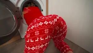 Christmas Gift for Step Son Step Mom Stuck in Washing Machine!