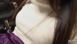 Uncensored bizarre Japanese pubic shaving salon Subtitled