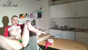Beautiful Girlfriend Hard Masturbate Pussy Bottle Closeup