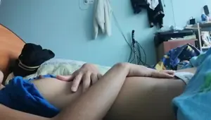 Masturbation Behind "Room" are Mom