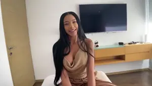 First Casting With Beautiful Latina Teen POV Sex