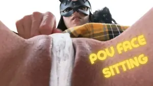 POV Face Sitting Femdom, Extreme Close Up