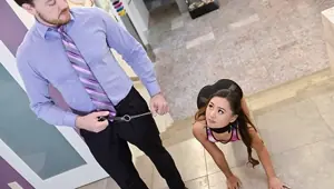ExxxtraSmall Submissive Boned With Choker